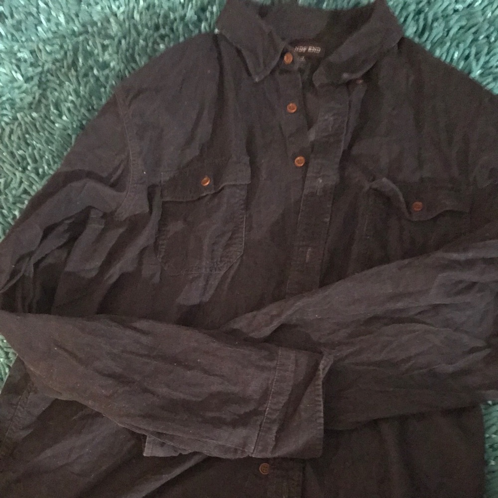 Corduroy Land’s Enddark Button Down